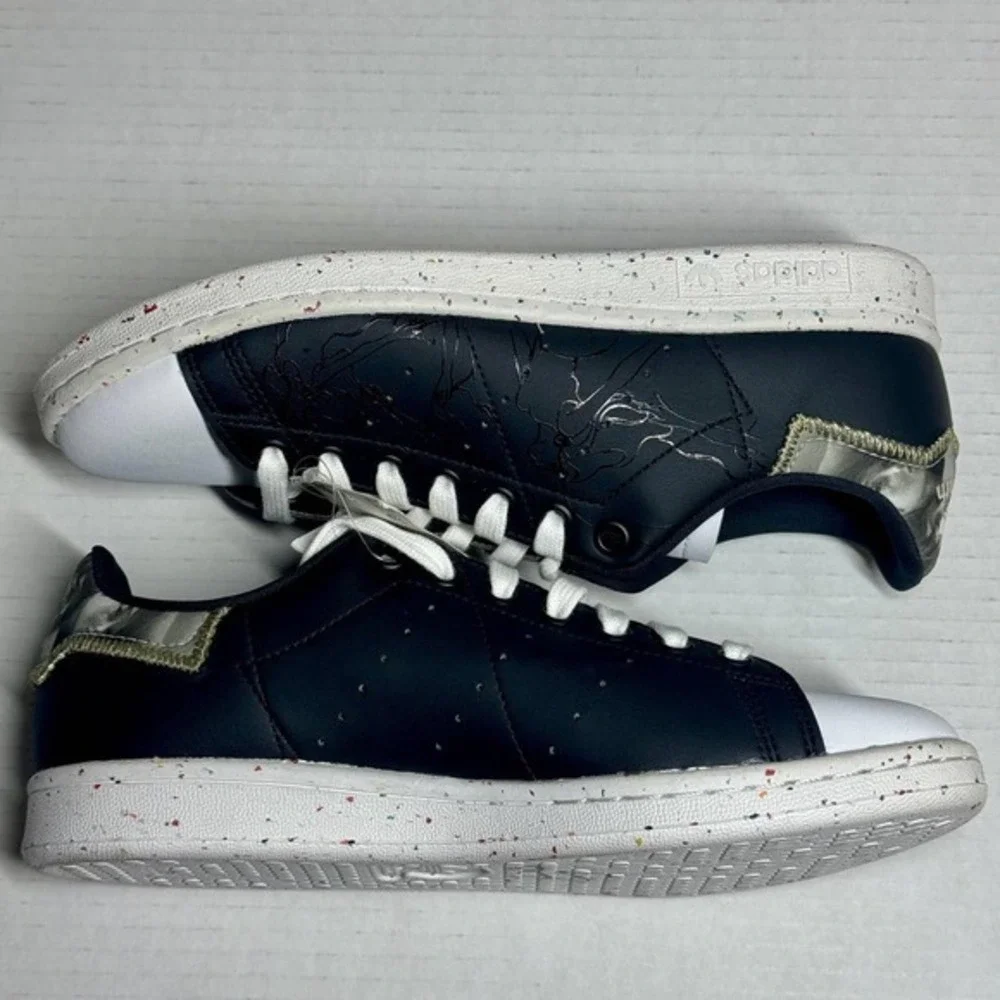 adidas Stan Smith x Yoshitoshi Kanemaki Shoes New Mens Size 6 Black White GY5347